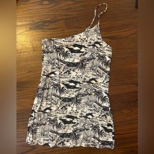 REFORMATION LA PRINT DRESS - MEDIUM